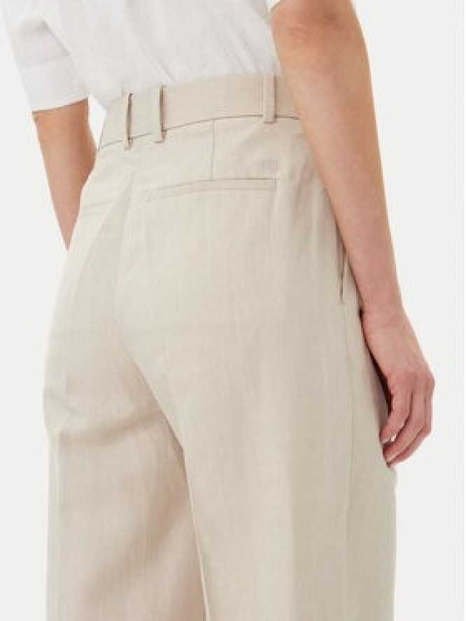 Tommy Hilfiger Spodnie materiałowe WW0WW45461 Beżowy Tapered Fit