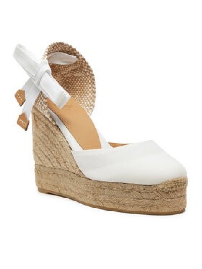 Castañer Espadryle Carina/8Ed/001 020961 Biały