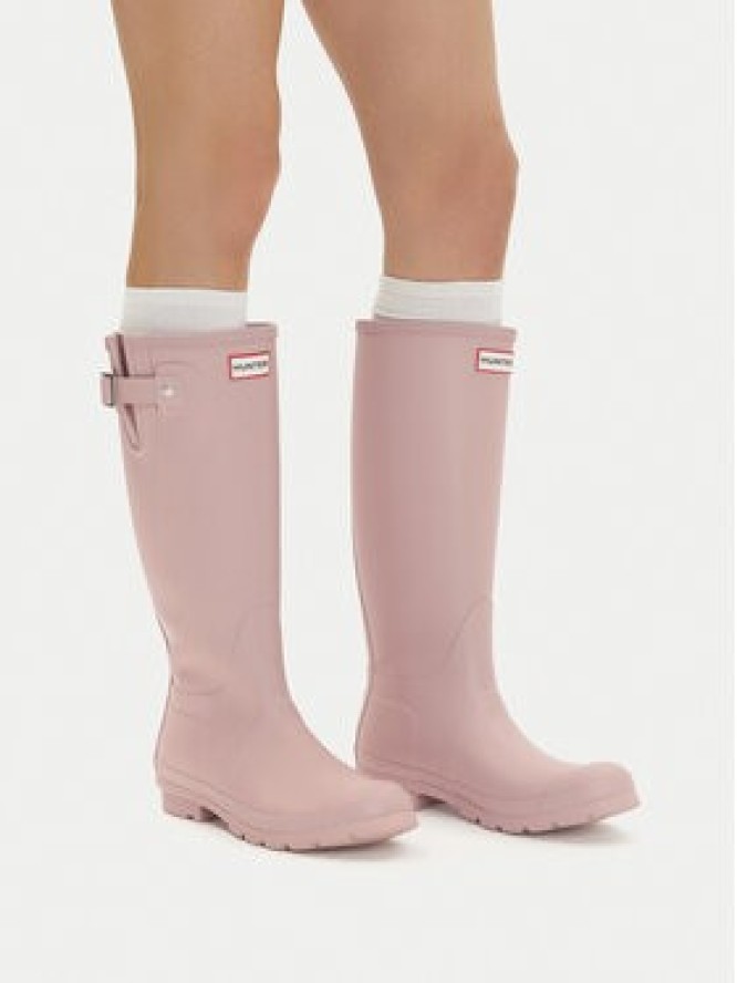 Hunter Kalosze HFW-006 Różowy