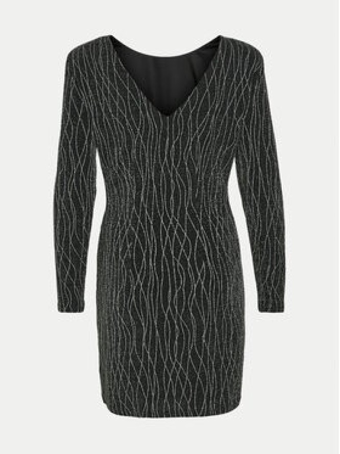 Vila Sukienka koktajlowa 14100899 Czarny Slim Fit