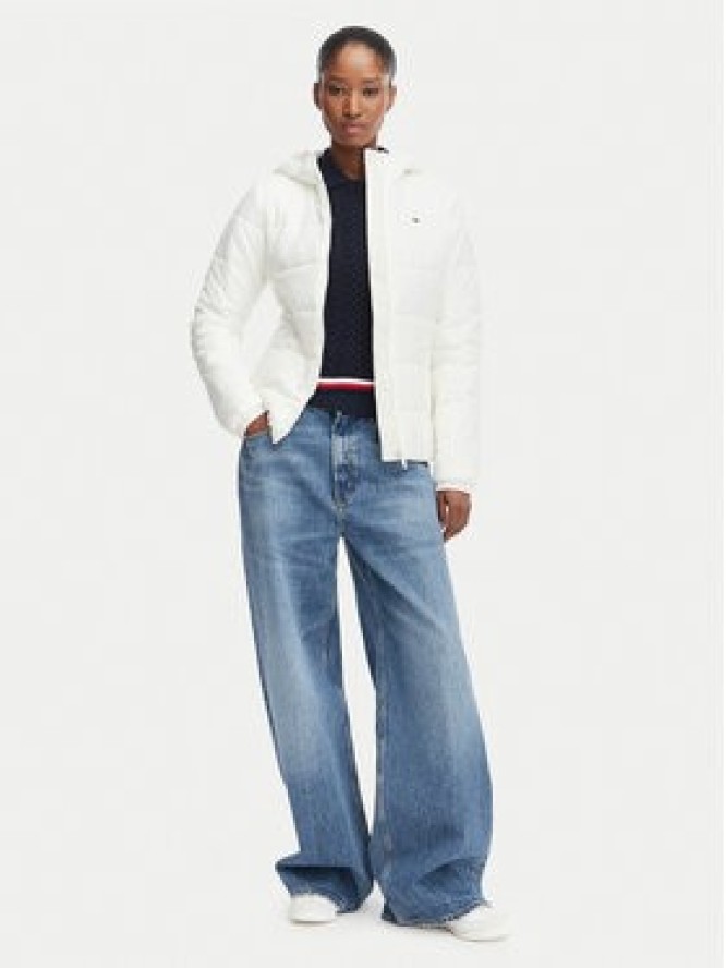 Tommy Jeans Kurtka przejściowa DW0DW20959 Biały Slim Fit