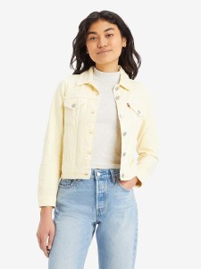 Levi's Kurtka dżinsowa w kolorze żółtym rozmiar: S