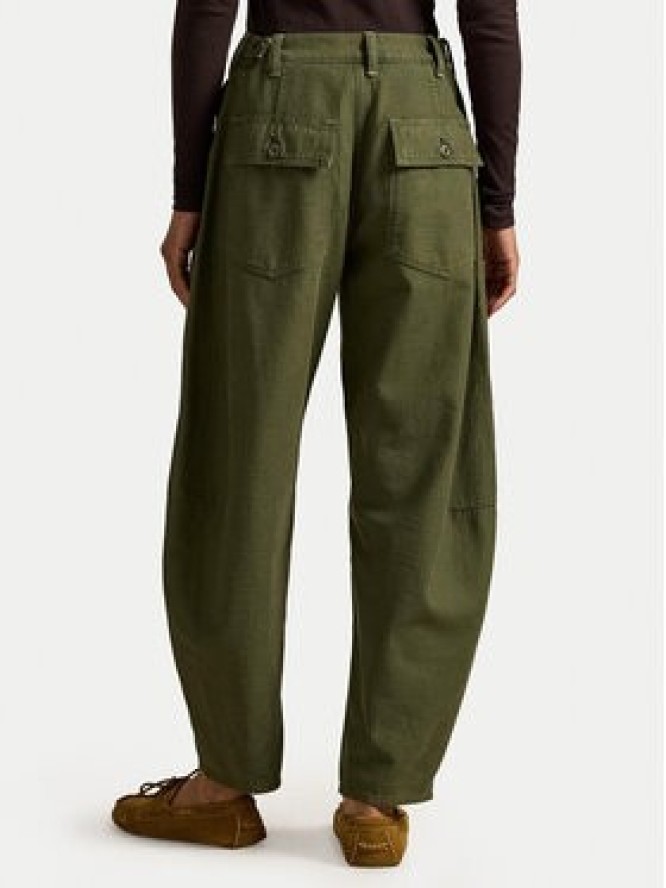 Polo Ralph Lauren Spodnie materiałowe 211A93147002 Zielony Relaxed Fit