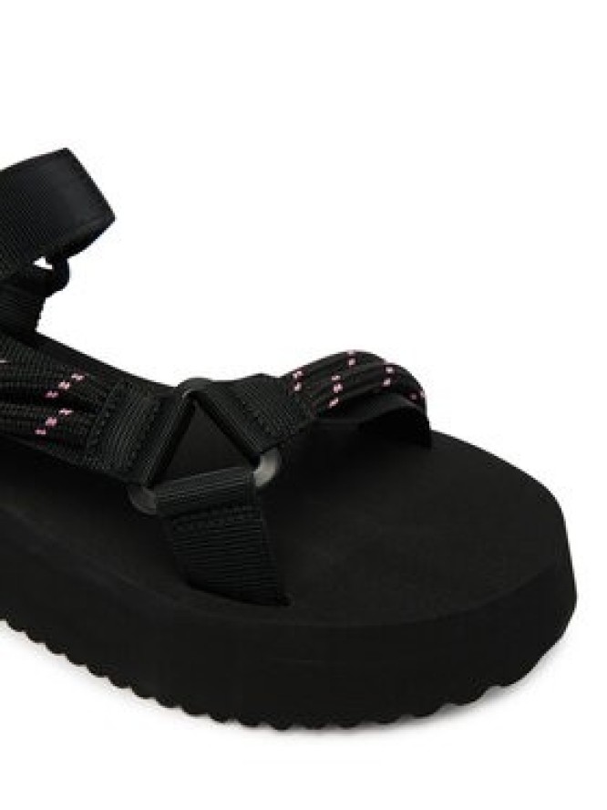 Tommy Jeans Sandały Tjw Eva Rope Sandal EN0EN02970 Czarny