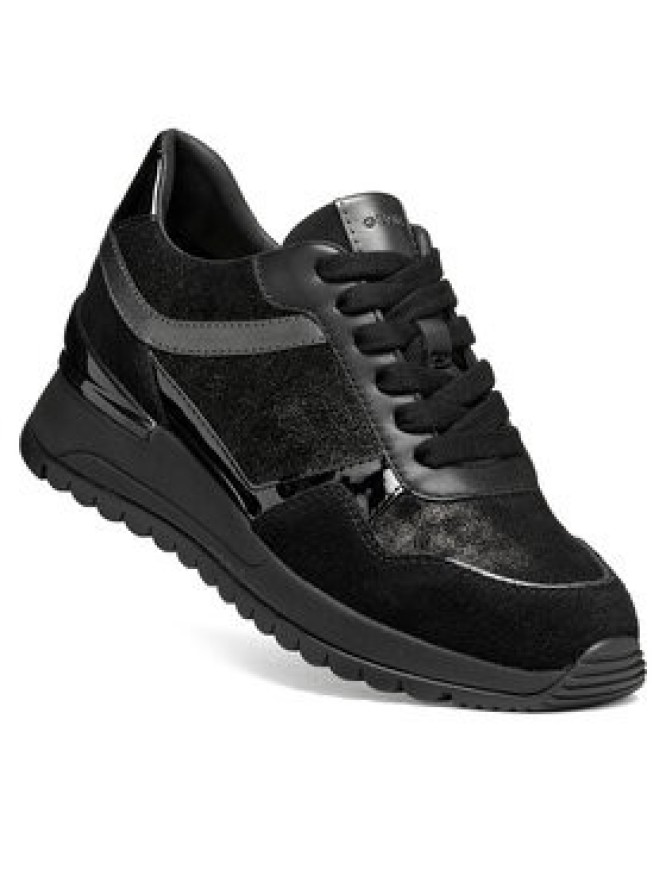 Geox Sneakersy D Desya D6500A 0QM22 C9999 Czarny