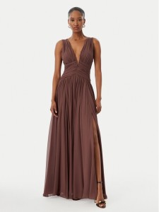 Marciano Guess Sukienka wieczorowa G6GK14 W2374 Brązowy Regular Fit