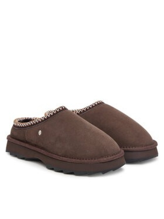 EMU Australia Śniegowce Sharky Scuff W13179 Brązowy ciemny