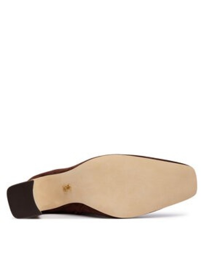 Steve Madden Botki Flares 11005754 Brązowy ciemny