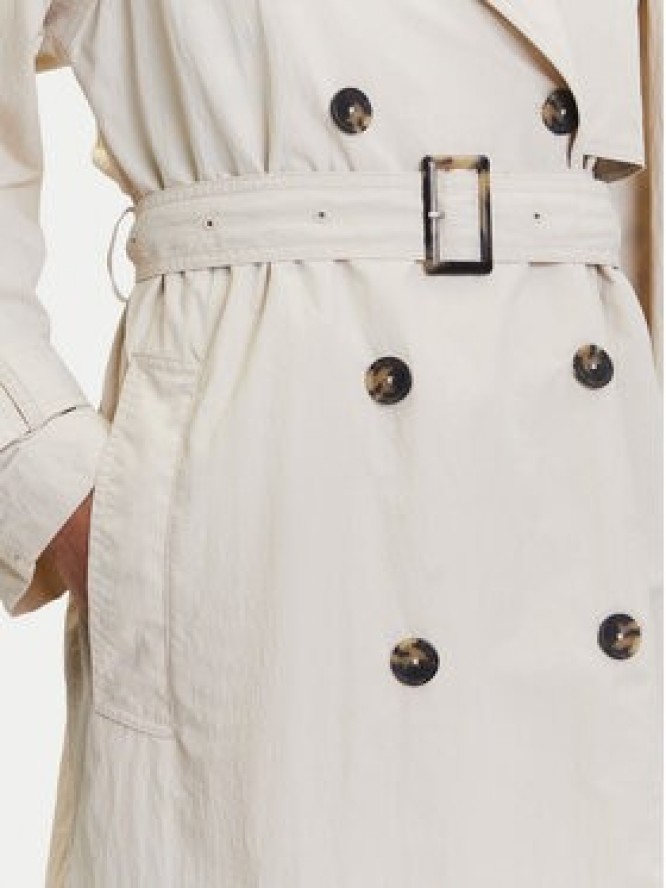 Tommy Hilfiger Trencz WW0WW45632 Beżowy Oversize