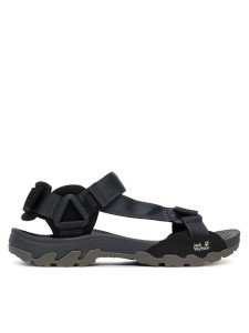 Jack Wolfskin Sandały Ridge A65590 Czarny