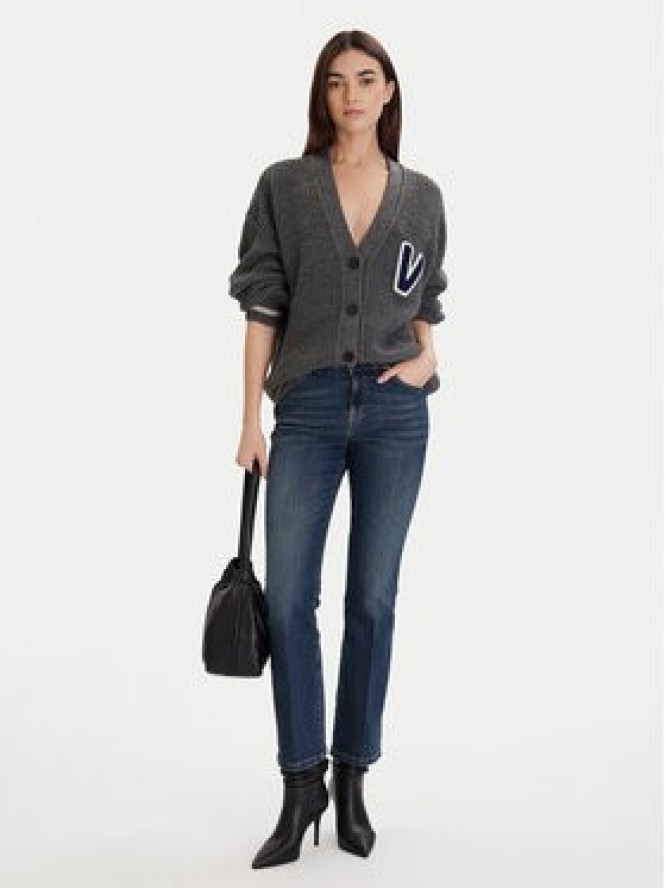 ViCOLO Kardigan 55072F Szary Regular Fit