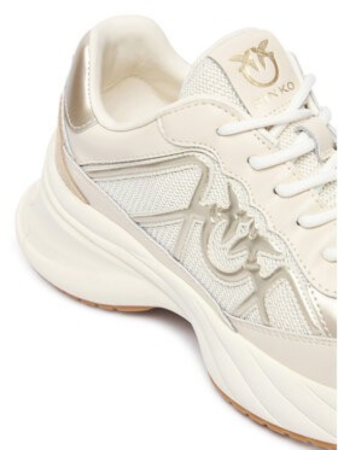 PINKO Sneakersy Ariel 33 SS0135P020 Kremowy