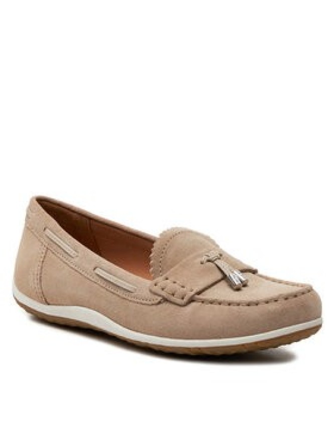 Geox Mokasyny D Vega Moc D35DNA 00022 C6738 Brązowy