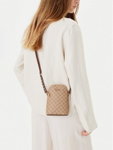 Nine West Torebka CEO-BRAVE-LA374-4086 Brązowy