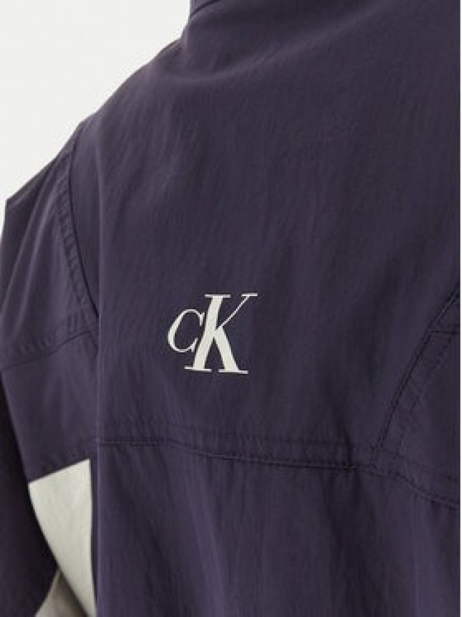 Calvin Klein Jeans Kurtka bomber LV047F506G Granatowy Regular Fit