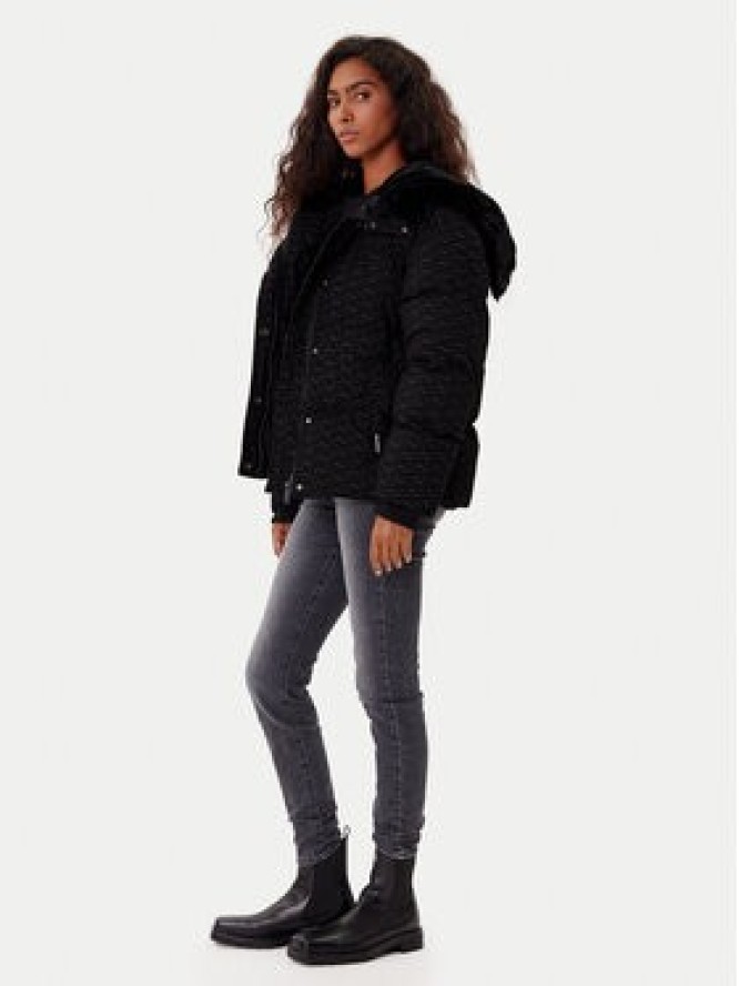 KARL LAGERFELD Kurtka zimowa A4W15042 Czarny Regular Fit