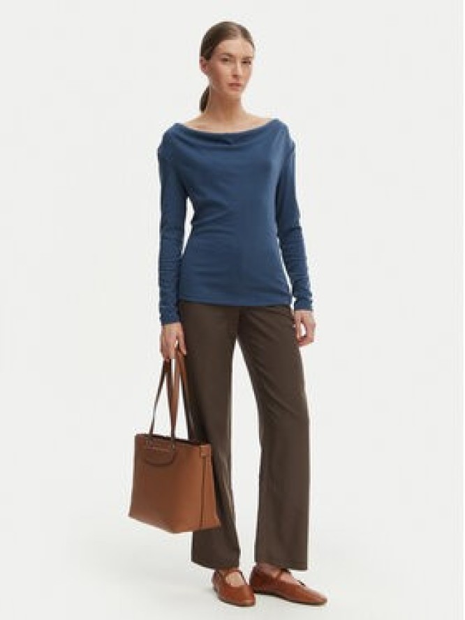 Vero Moda Bluzka Ice 10340793 Granatowy Regular Fit