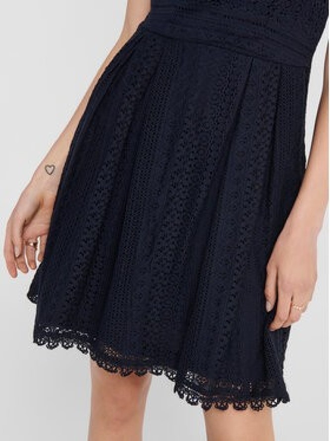 ONLY Sukienka koktajlowa 15204799 Granatowy Regular Fit