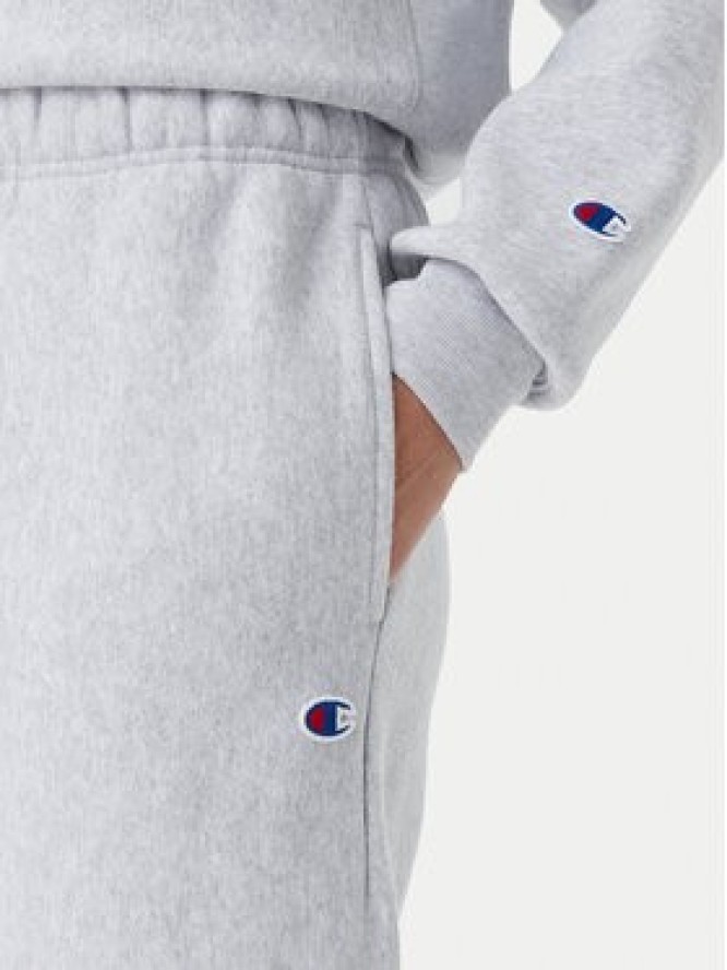 Champion Spodnie dresowe 117872 Szary Slim Fit