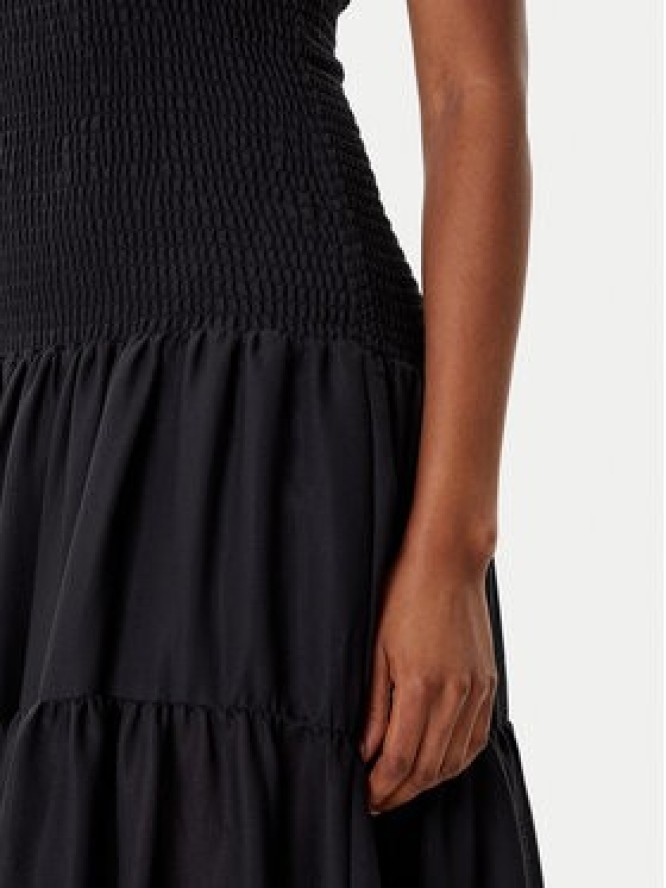 Eleh Sukienka wieczorowa ESS250137 Czarny Regular Fit