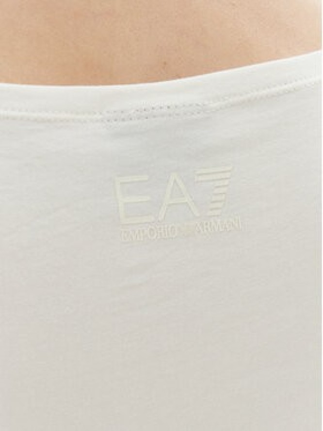 EA7 Emporio Armani T-Shirt 7W000184 AF10373 U0005 Écru Regular Fit