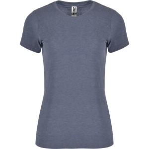 T-shirt Damski Dwutonalny Z Krótkim Rękawem Fox
