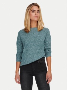 ONLY Sweter Rica 15204279 Zielony Regular Fit