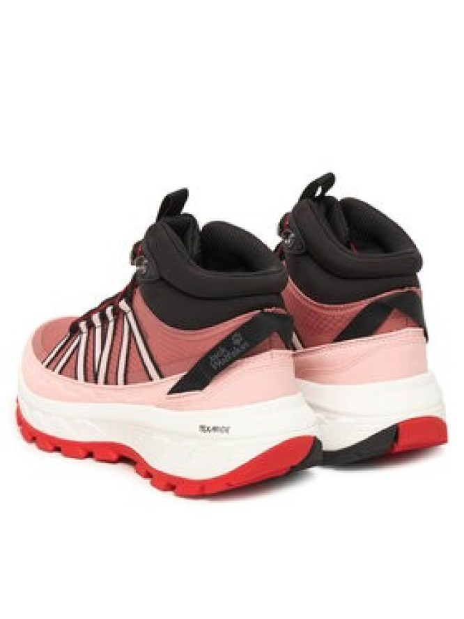 Jack Wolfskin Trekkingi Wild Hike Texapore Mid A65580 Różowy