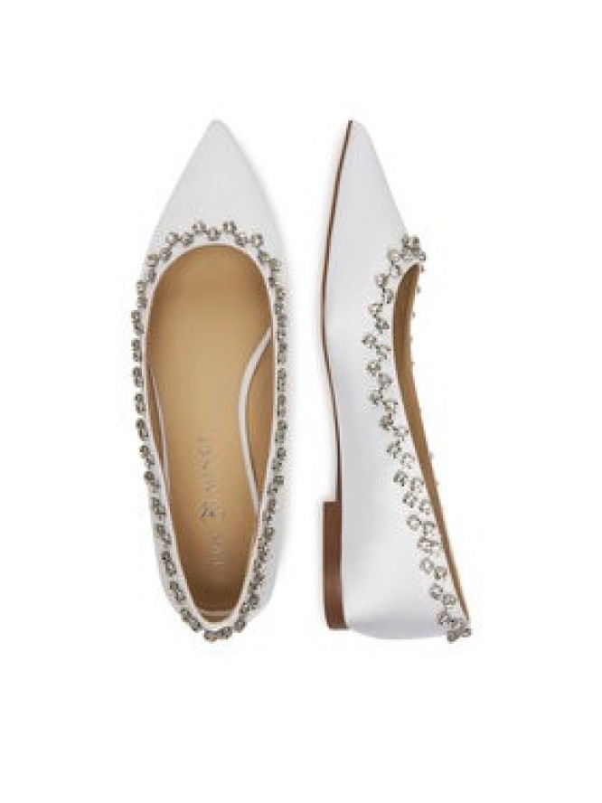 Eva Minge Baleriny MILA-V1166-28-1 Biały