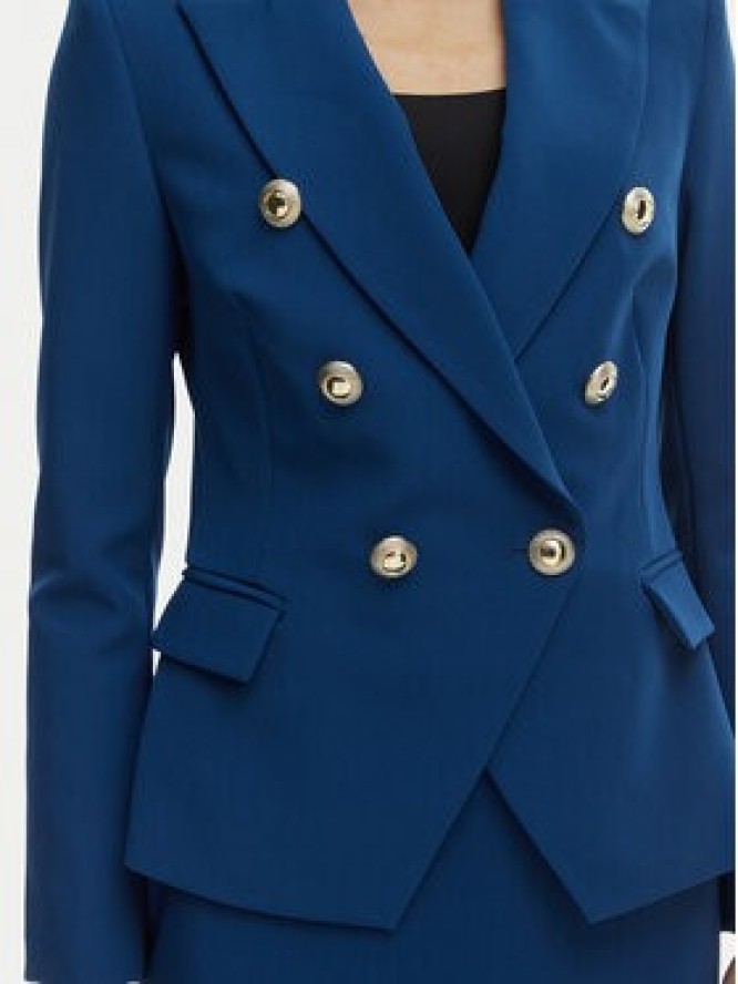 Rinascimento Marynarka CFC0128639003 Niebieski Regular Fit