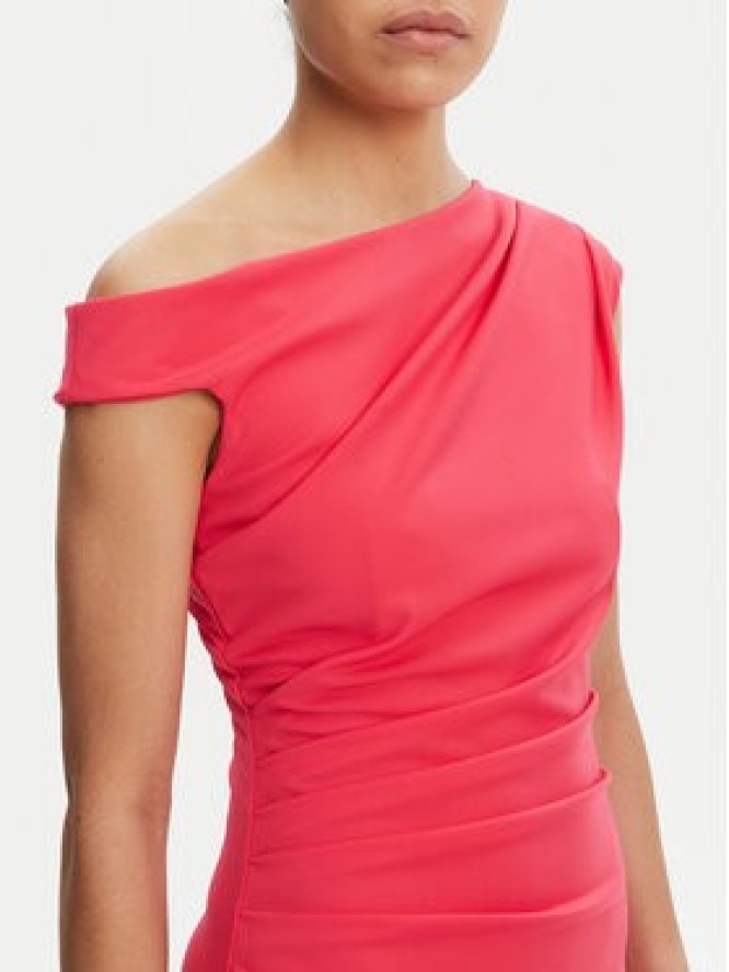 Rinascimento Sukienka koktajlowa CFC0123797003 Różowy Regular Fit