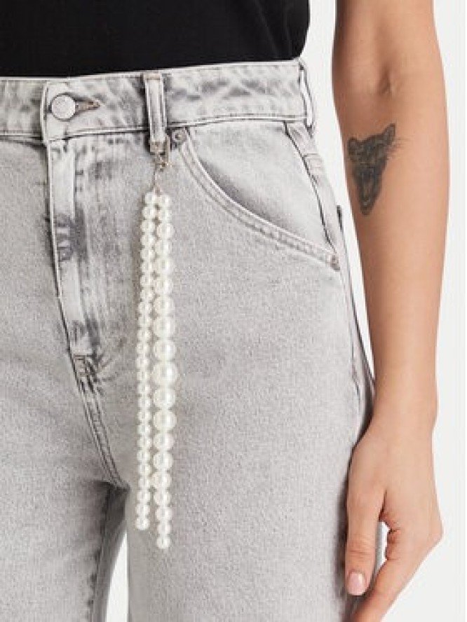 ViCOLO Jeansy DF5127 Szary Wide Fit