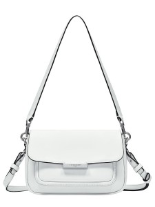 Liebeskind Berlin Skórzana torebka "Crossbody S" w kolorze białym - 22 x 14 x 6 cm rozmiar: onesize