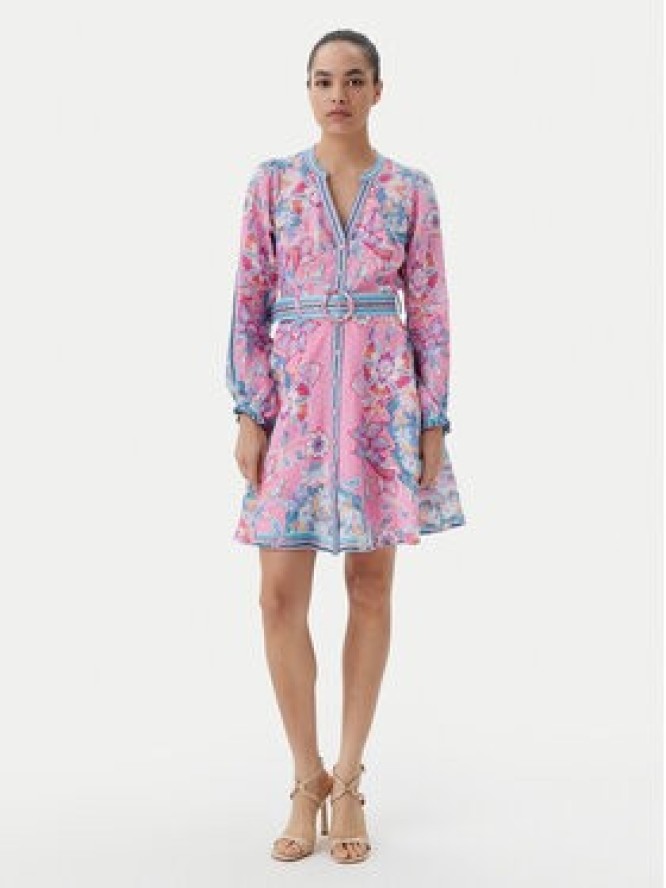 Hale Bob Sukienka letnia 4ZCA612A Różowy Regular Fit