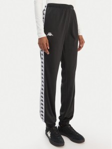 Kappa Spodnie dresowe Banda Wrastoria 303R5K0 Czarny Slim Fit