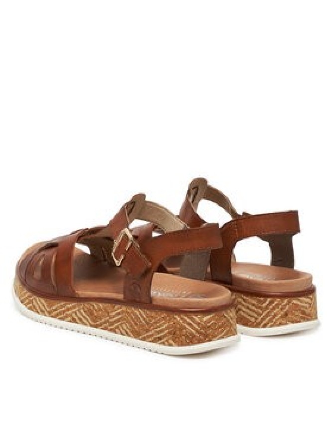 Rieker Sandały W0853-24 Brązowy