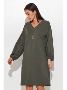 numinou Sukienka w kolorze khaki rozmiar: 36/38