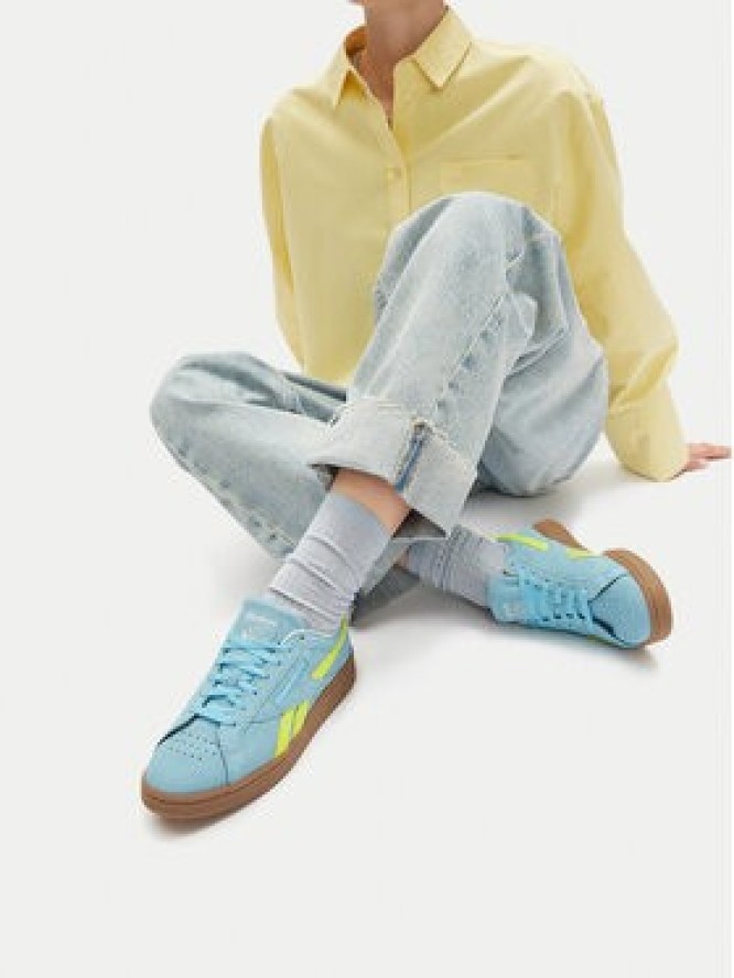 Reebok Sneakersy CLUB C GROUNDS UK 100221373 Niebieski