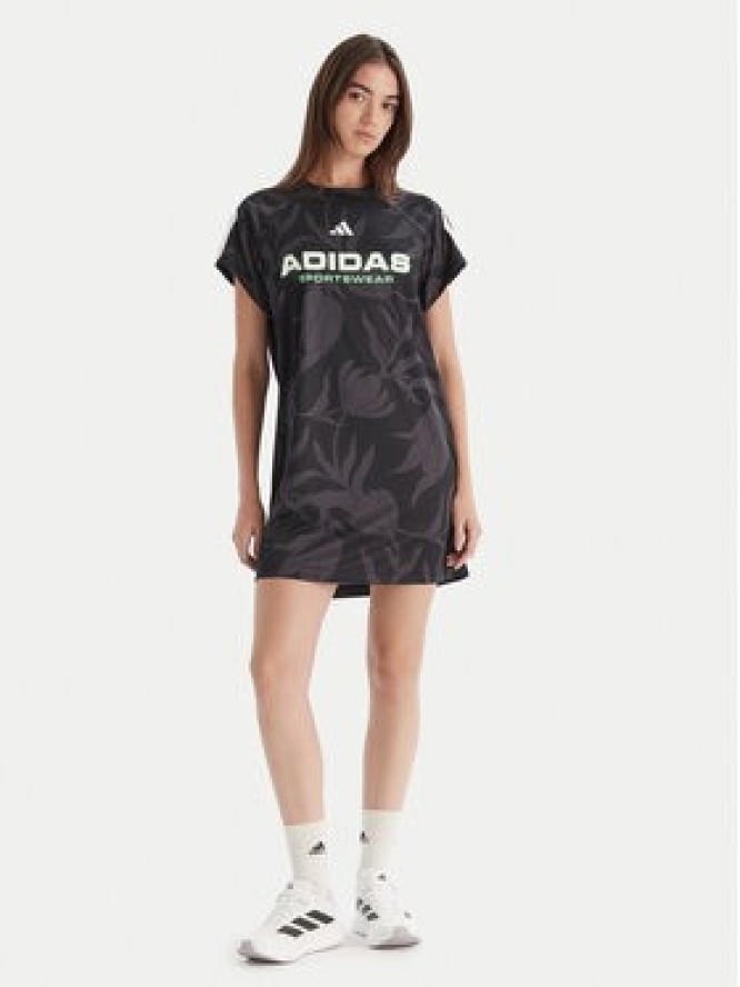 adidas Sukienka codzienna Tiro x Common Goal Graphic JL7638 Czarny Loose Fit