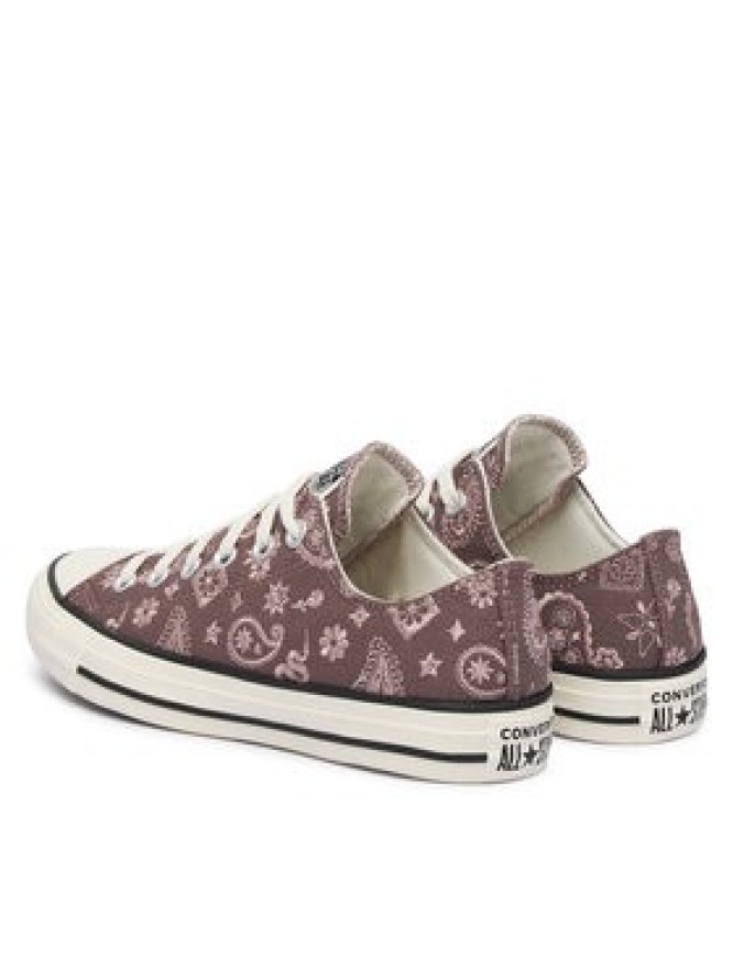 Converse Trampki Chuck Taylor All Star Paisley Pop A19186C Brązowy