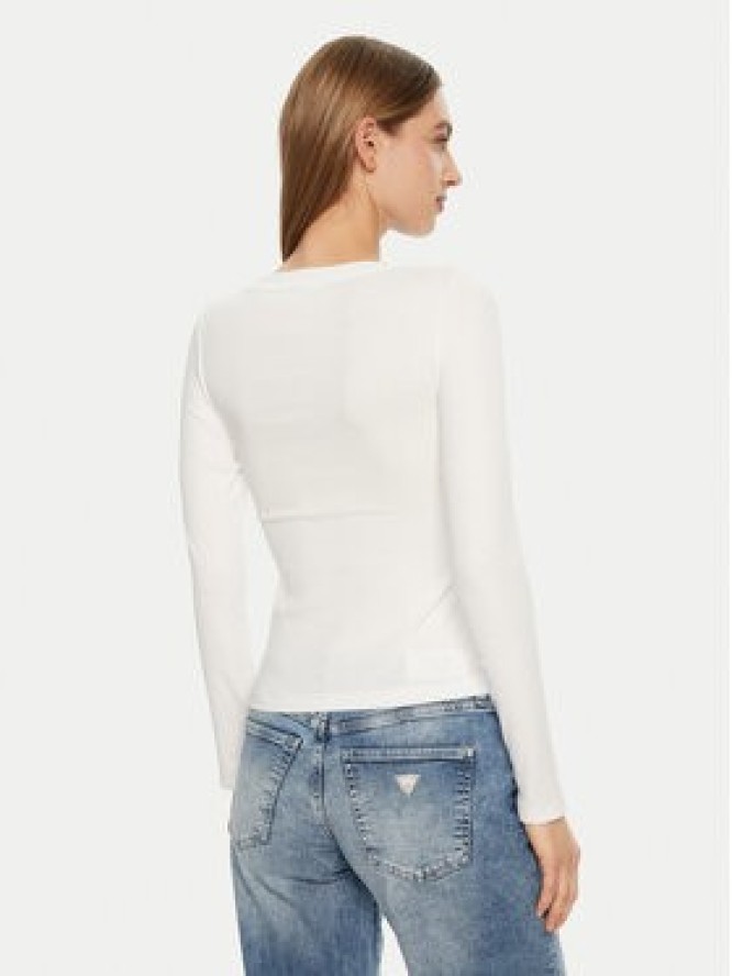 Guess Jeans T-Shirt W5RI58 KA0H1 Biały Regular Fit