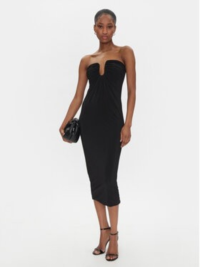 PINKO Sukienka koktajlowa 105021 A2GS Czarny Regular Fit