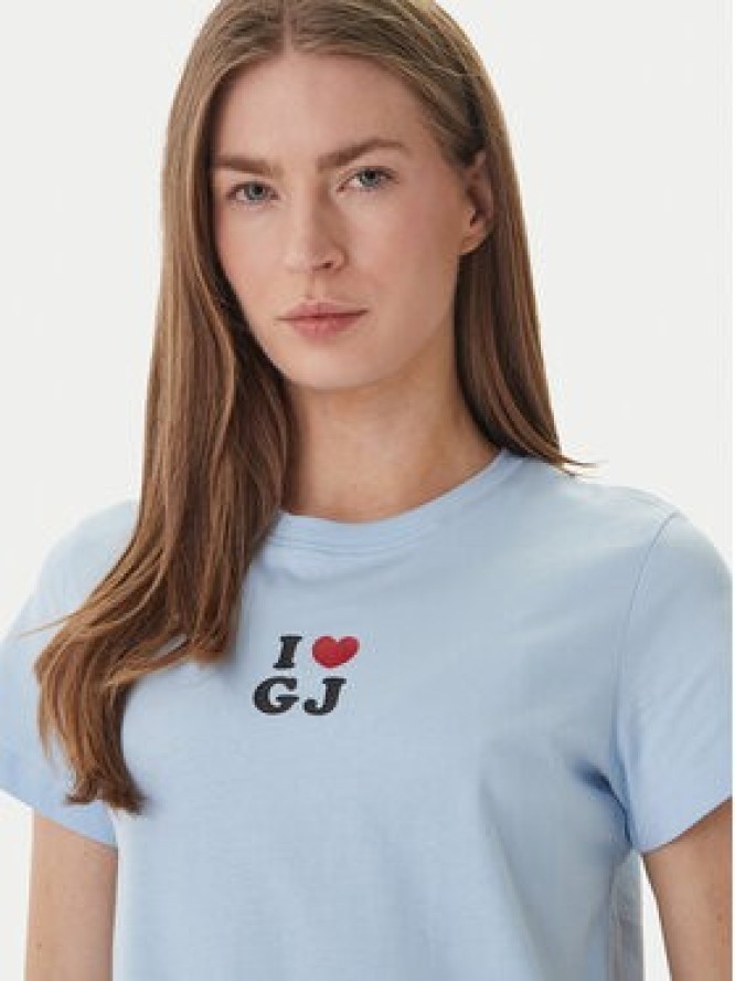 Guess Jeans T-Shirt W6GI45 K8HM0 Błękitny Regular Fit