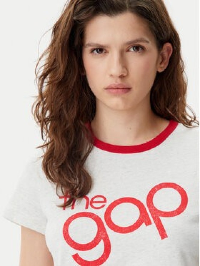 Gap T-Shirt 723653-06 Szary Regular Fit