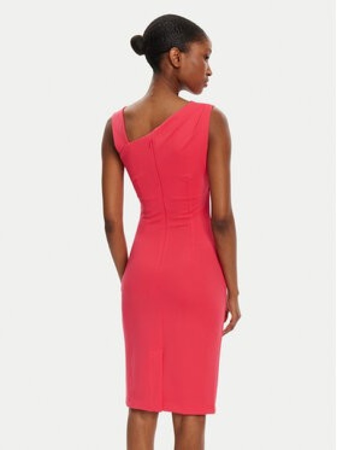 Rinascimento Sukienka koktajlowa CFC0122564003 Różowy Regular Fit