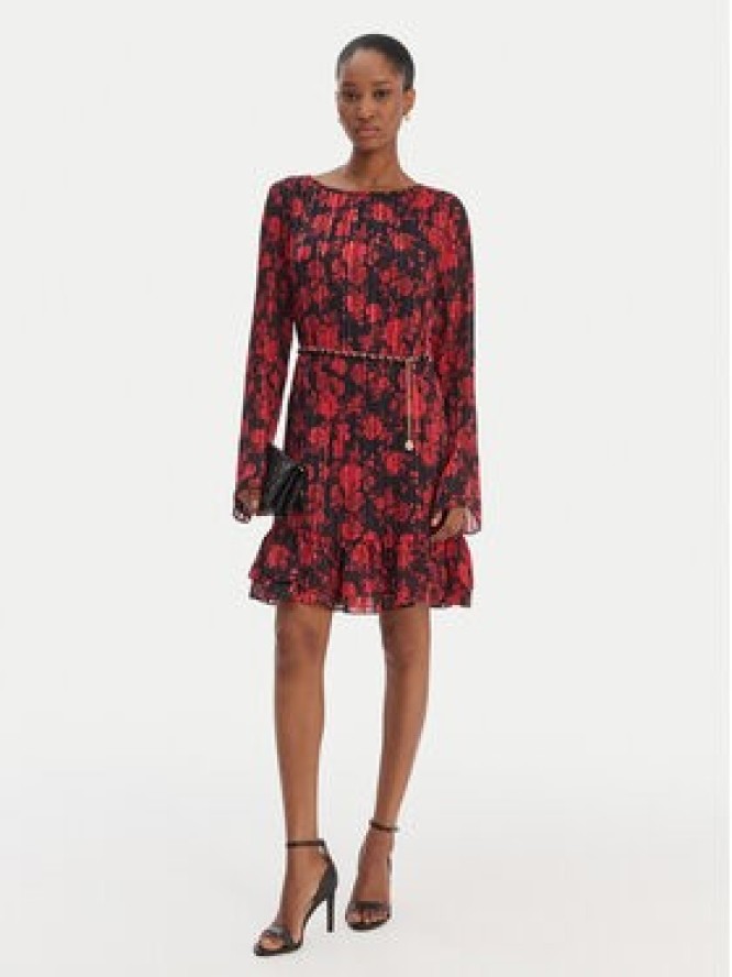 Guess Sukienka codzienna W6RK37 WJ712 Czerwony Regular Fit