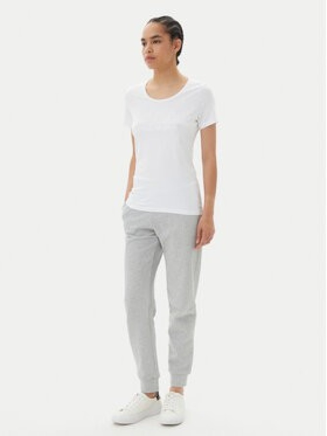 EA7 Emporio Armani T-Shirt 7W000094 AF10373 U0002 Biały Slim Fit