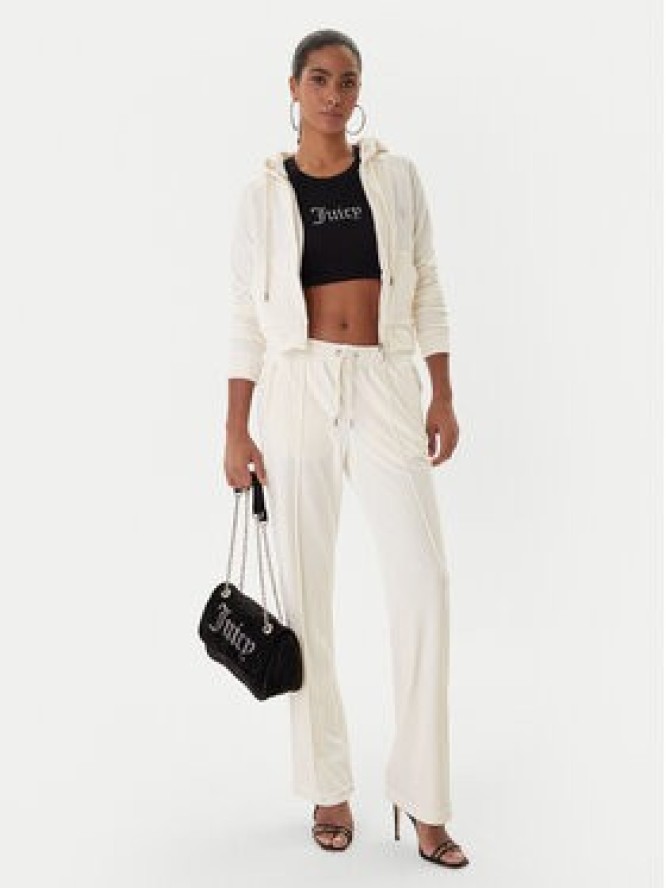 Juicy Couture Spodnie dresowe Tina JCWBJ225307 Beżowy Regular Fit