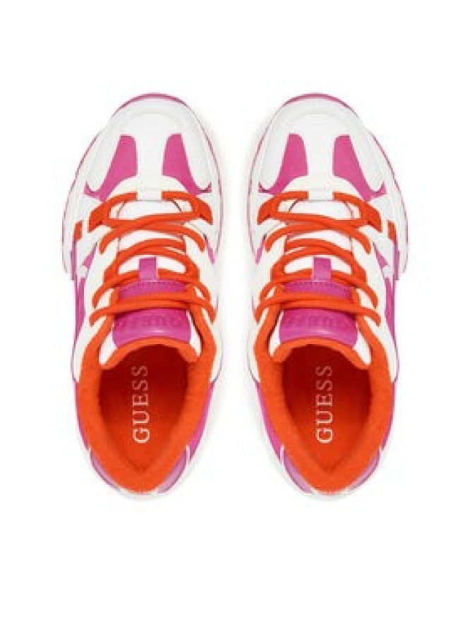 Guess Sneakersy FLJCAR ELE12 Różowy