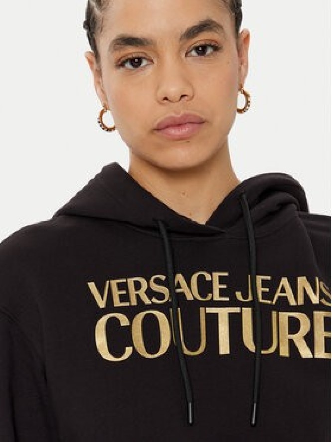 Versace Jeans Couture Bluza 78HAIT01 Czarny Regular Fit